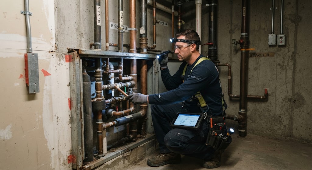 Emergency leak repair Teaneck NJ responding to burst pipes